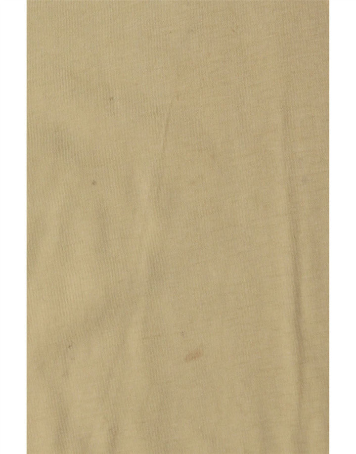 Ανδρικό T-Shirt NIKE Τοπ μεσαίο κίτρινο βαμβακερό
