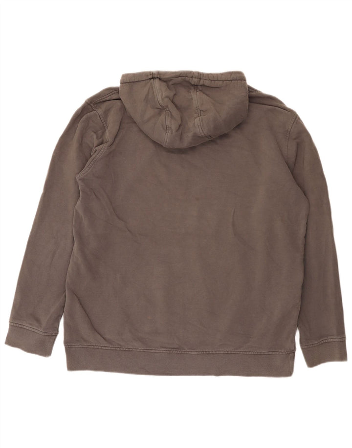 Mountain Warehouse Ανδρικά Hoodie Jumper Μεγάλο Γκρι Βαμβακερό