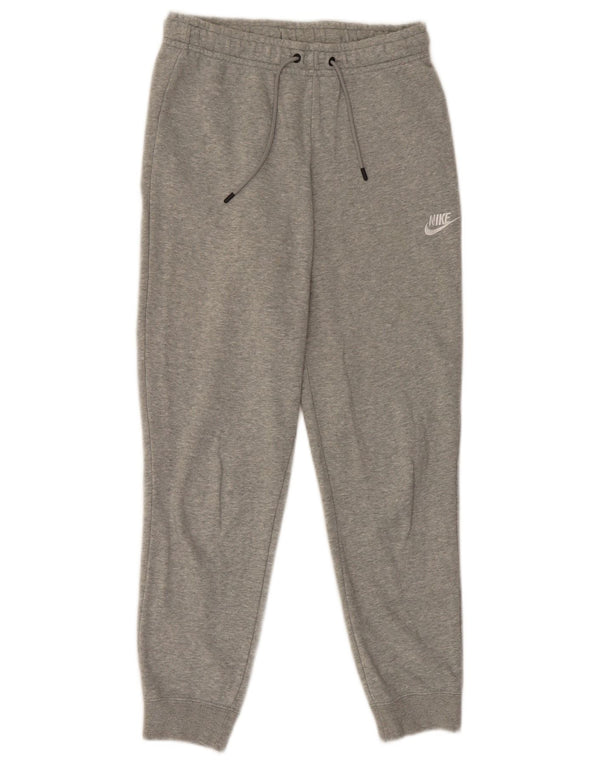 Γυναικεία αθλητική φόρμα Nike Παντελόνι Joggers UK 10 Small Grey Cotton