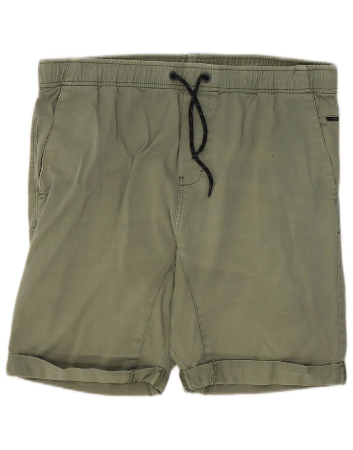 Ανδρικό σορτς Chino Rip Curl W34 μεγάλο πράσινο βαμβακερό