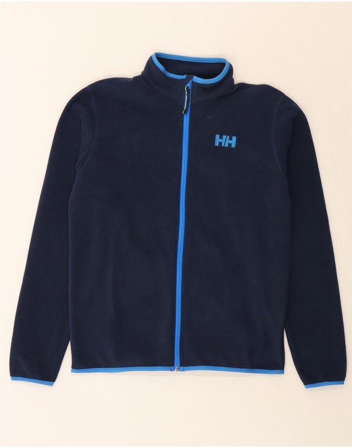 HELLY HANSEN Boys Fleece Jacket 15-16 ετών Navy Blue Polyester