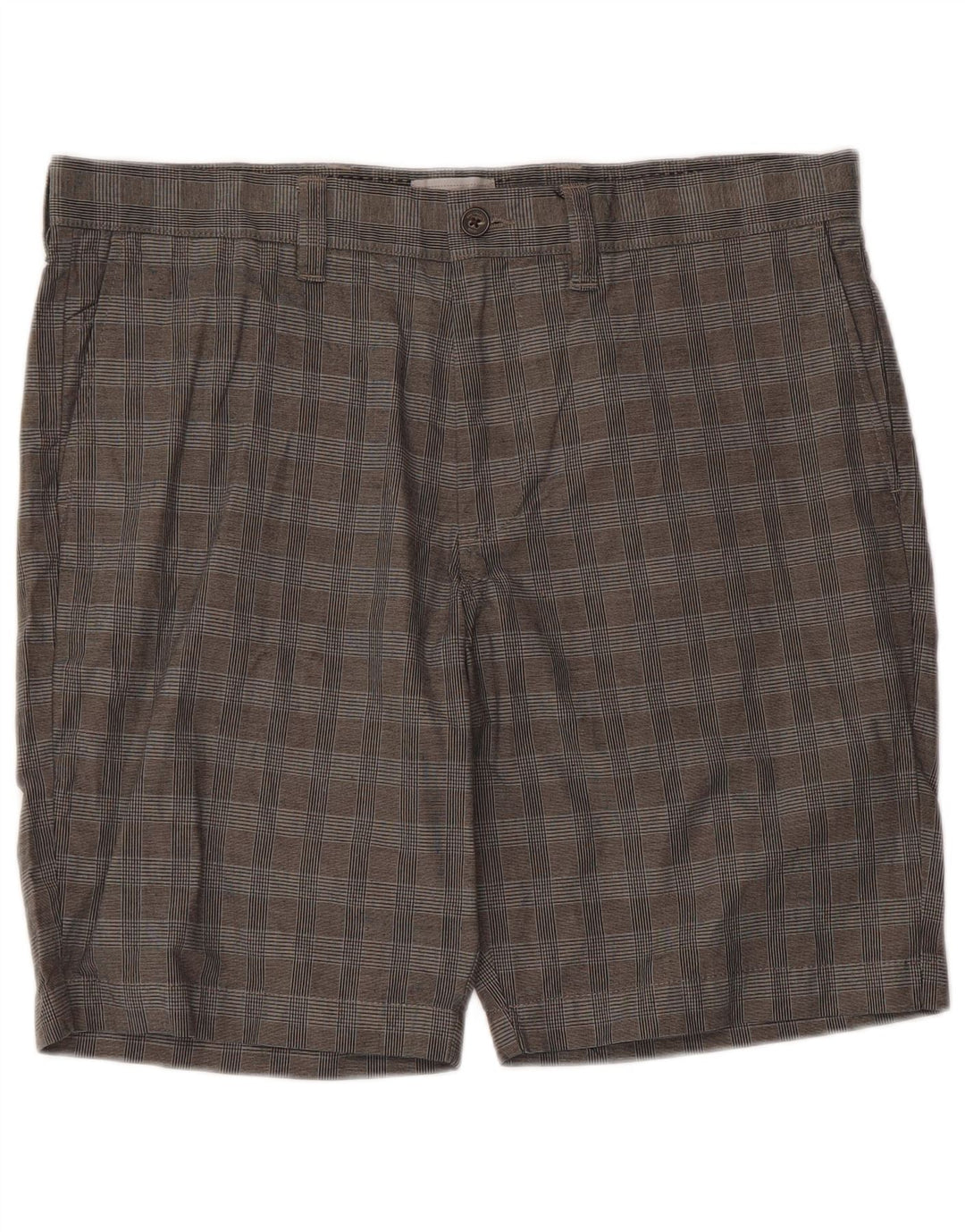 Ανδρικό σορτς Chino Marks & Spencer W36 Large Grey Check Cotton