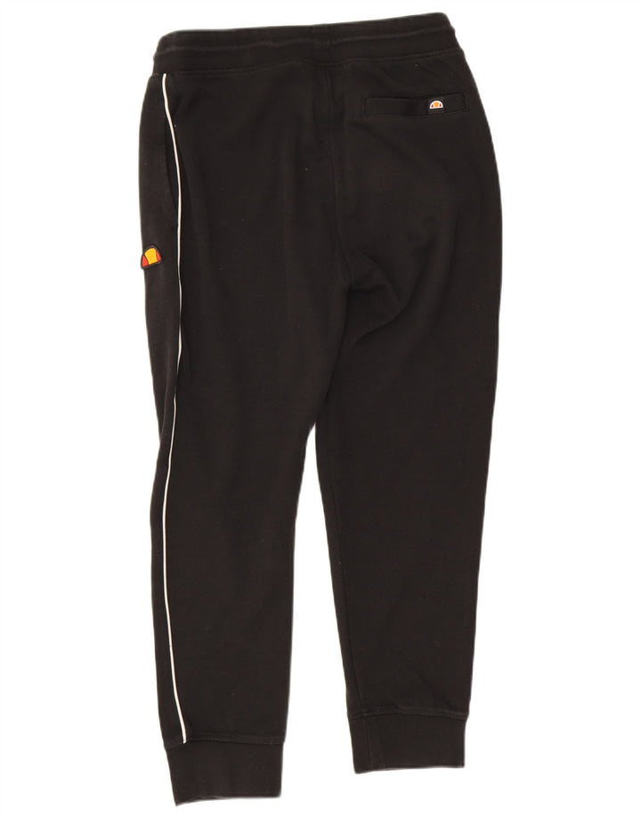 Ανδρική φόρμα Ellesse Παντελόνι Joggers Μεσαίο Μαύρο Βαμβακερό