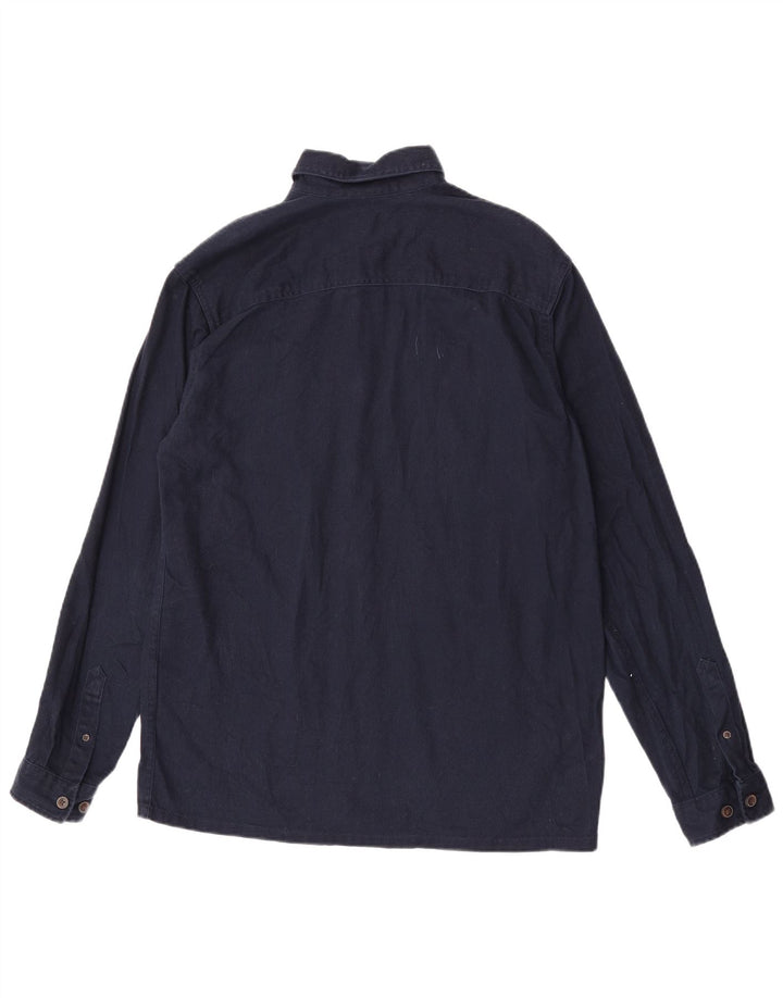 Jack & Jones Ανδρικό Τζιν Πουκάμισο Μικρό Μπλε Βαμβακερό