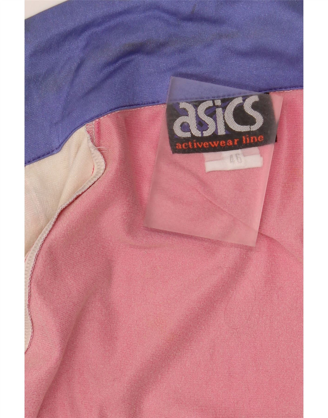 Γυναικεία αθλητική φόρμα γραφικών ASICS Top Jacket IT 46 Large Pink Colourblock