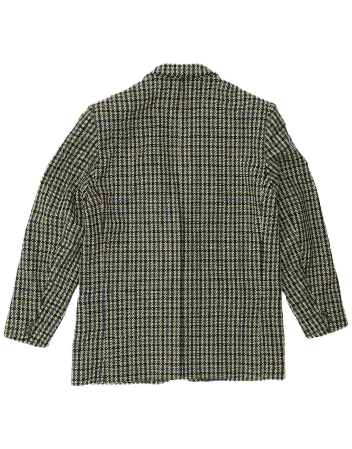 MONTEZEMOLO Ανδρικό μπουφάν blazer UK 40 μεγάλο πράσινο μαλλί