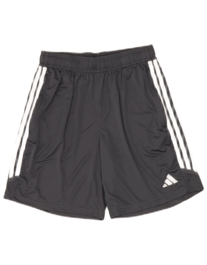 Adidas Boys Aeroready Sport σορτς 15-16 ετών Γκρι Πολυεστέρας