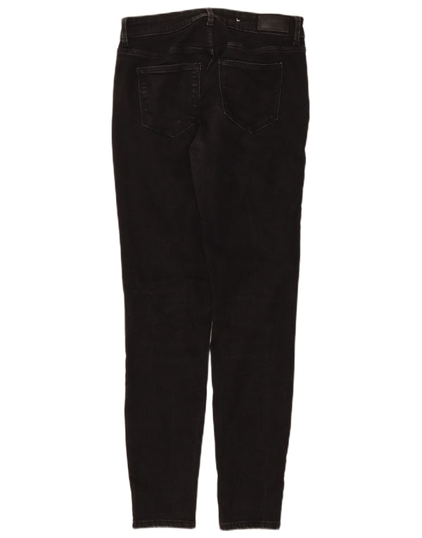 WRANGLER Γυναικείο Skinny Jeans W29 L29 Μαύρο βαμβακερό