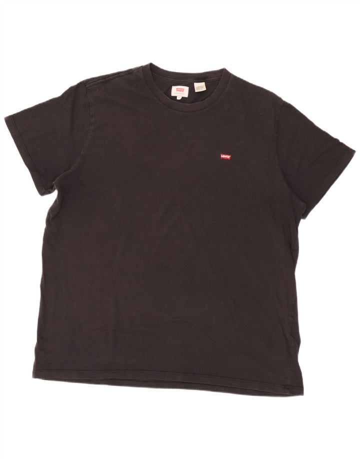 Ανδρικό T-Shirt Levi's Top 2XL Μαύρο βαμβακερό