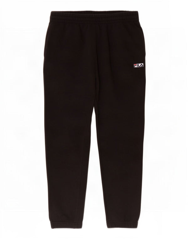 Ανδρική φόρμα Fila Παντελόνι Joggers Μεσαίο Μαύρο Βαμβακερό