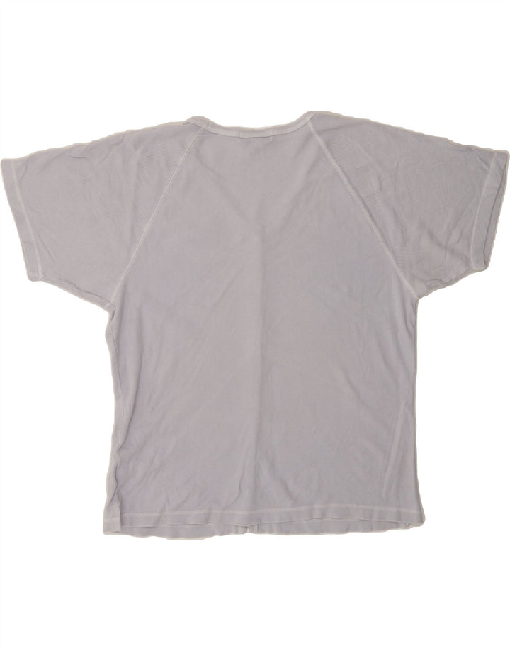EDDIE BAUER Womens Blouse Top UK 18 XL Grey Cotton Vintage Eddie Bauer and Second-Hand Eddie Bauer from Messina Hembry 