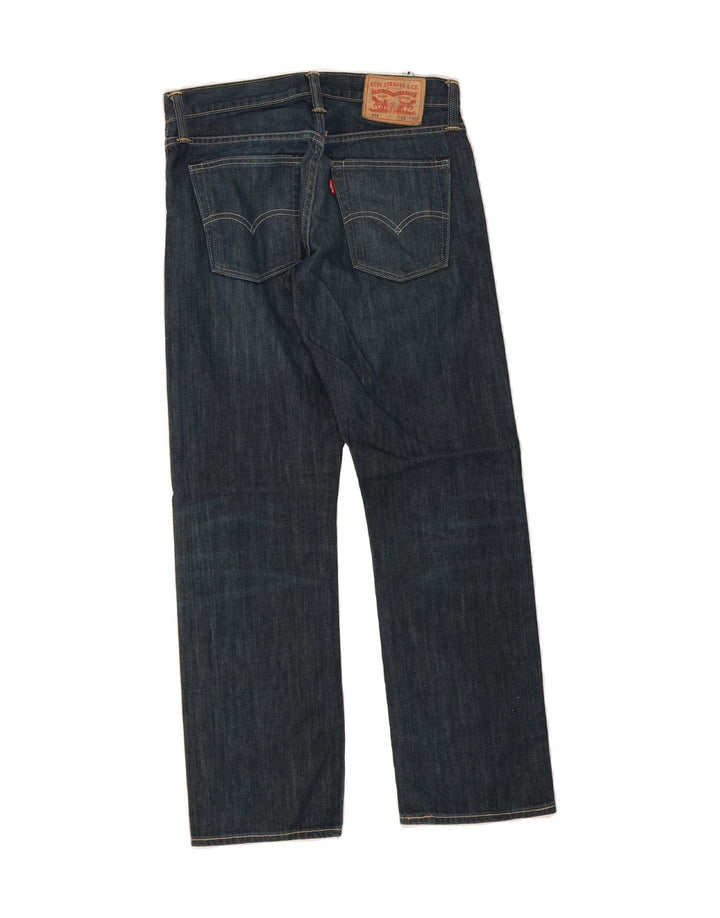 LEVI'S Mens Straight Jeans W31 L30 Blue Cotton Vintage Levi's and Second-Hand Levi's from Messina Hembry 