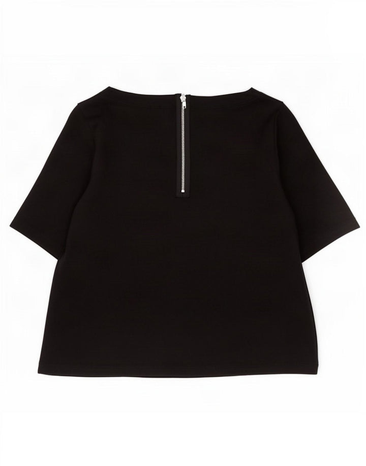 Gap Γυναικεία Μπλούζα Τοπ UK 10 Small Black Cotton