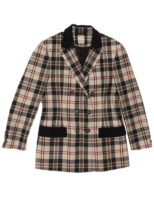 Mondi Γυναικείο Μπλέιζερ Διπλό Μπουφάν EU 38 Medium Beige Καρό