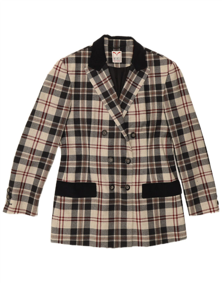 Mondi Γυναικείο Μπλέιζερ Διπλό Μπουφάν EU 38 Medium Beige Καρό