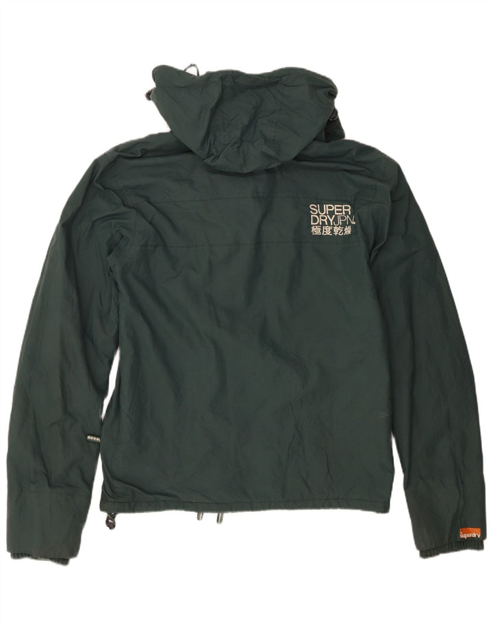 Ανδρικό μπουφάν με κουκούλα Superdry UK 38 Medium Green Nylon