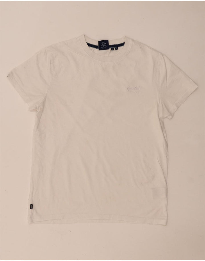 Ανδρικό T-Shirt Superdry Top Μεσαίο λευκό βαμβακερό