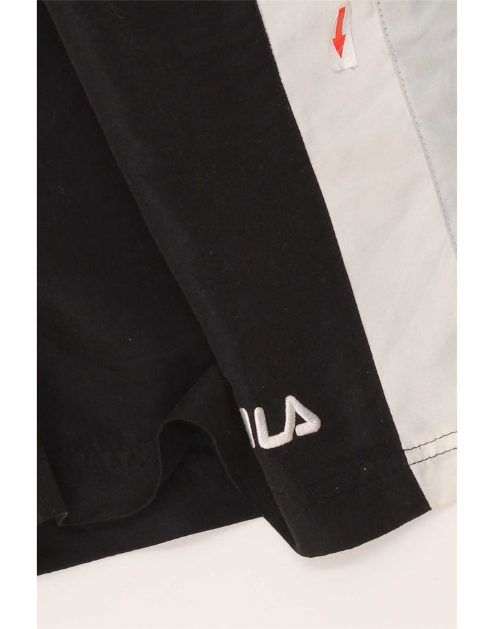 Ανδρικό αθλητικό σορτς Fila XL Black Colourblock