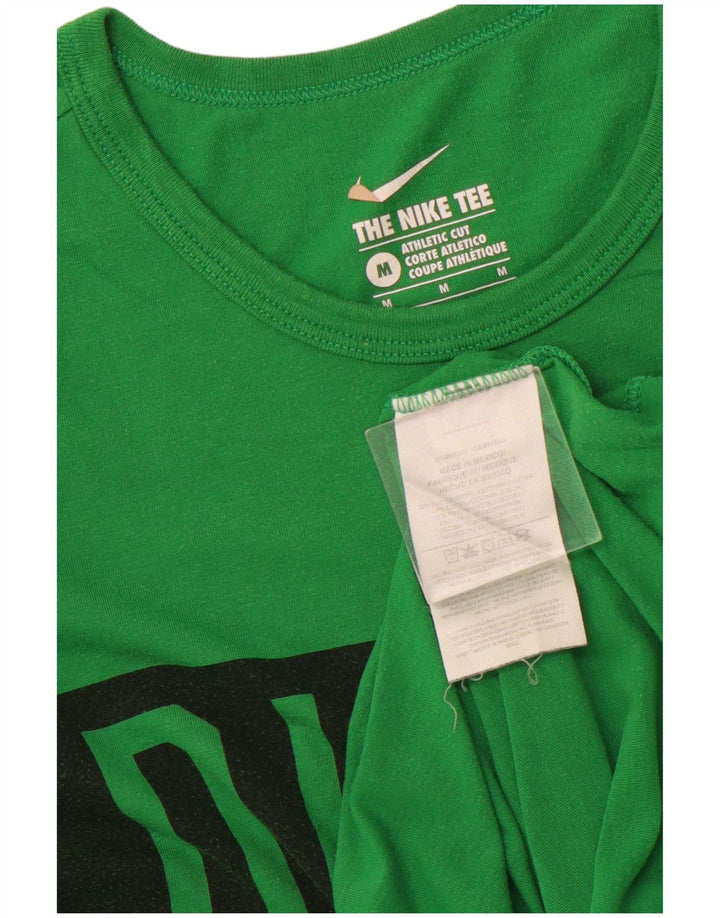 Ανδρικό γραφικό μπλουζάκι NIKE Oregon Ducks Τοπ μεσαίου πράσινου χρώματος