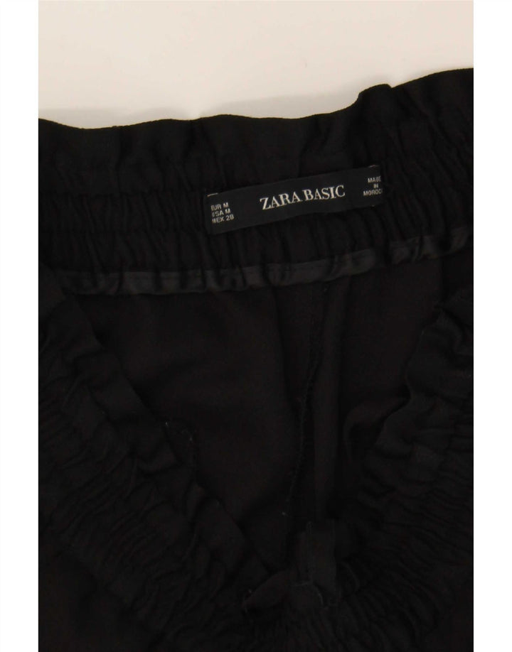 Zara Γυναικεία φόρμα παντελόνια UK 12 Medium Black Colourblock