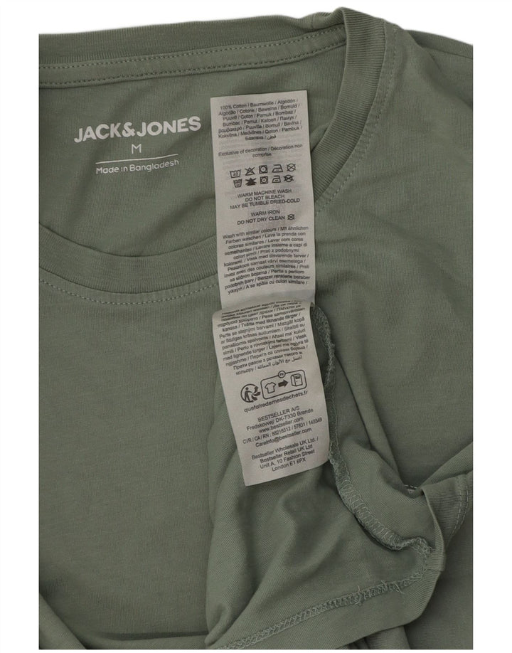 Jack & Jones Ανδρικό T-Shirt Top Μεσαίο πράσινο βαμβακερό