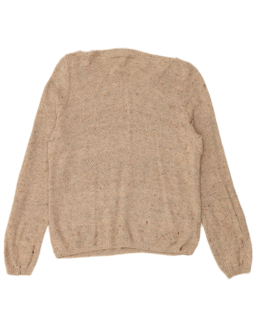 FAT FACE Γυναικείο πουλόβερ με λαιμόκαυστο UK 14 Large Beige