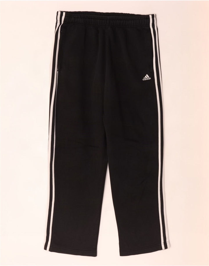 Ανδρική αθλητική φόρμα Adidas, μεσαίο μαύρο βαμβακερό