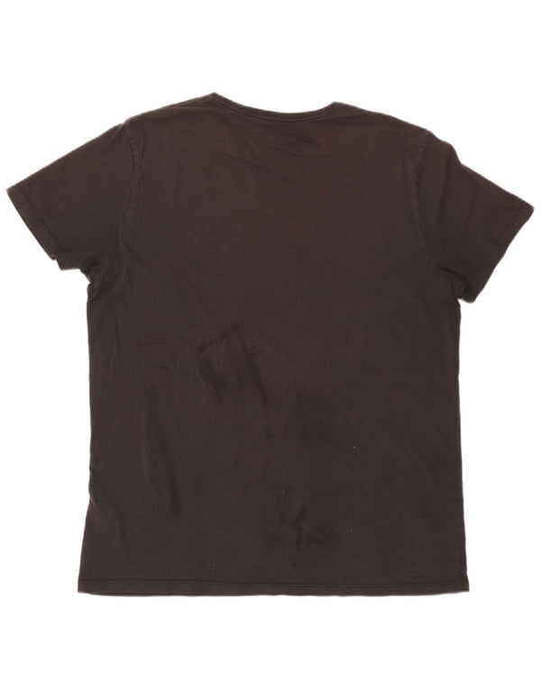 Ανδρικό γραφικό T-Shirt Timberland Top XL Μαύρο βαμβακερό