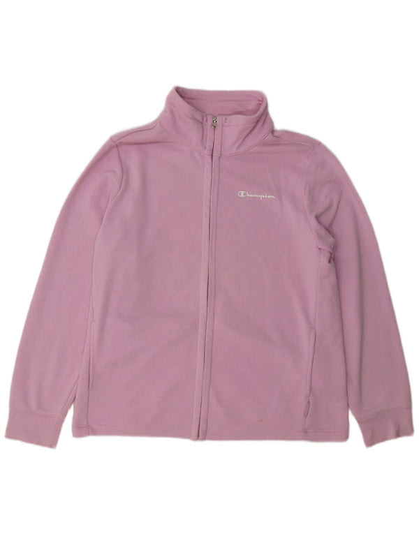 Champion γυναικεία αθλητική φόρμα Top Jacket UK 18 XL Pink Cotton