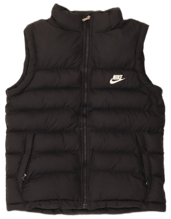 Nike Boys Padded Gilet 13-14 Years XL Μαύρος πολυεστέρας