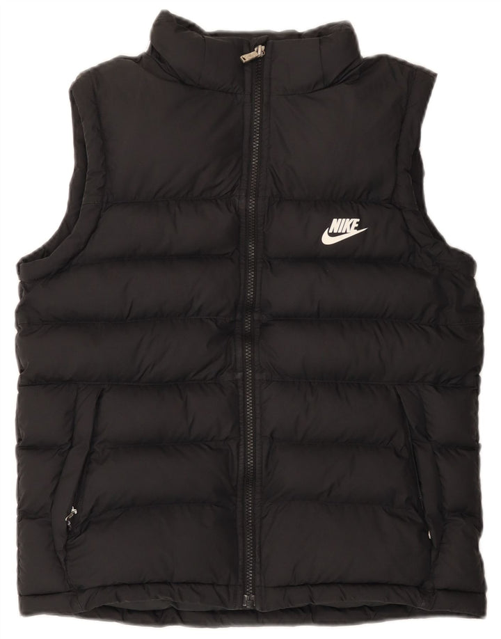 Nike Boys Padded Gilet 13-14 Years XL Μαύρος πολυεστέρας