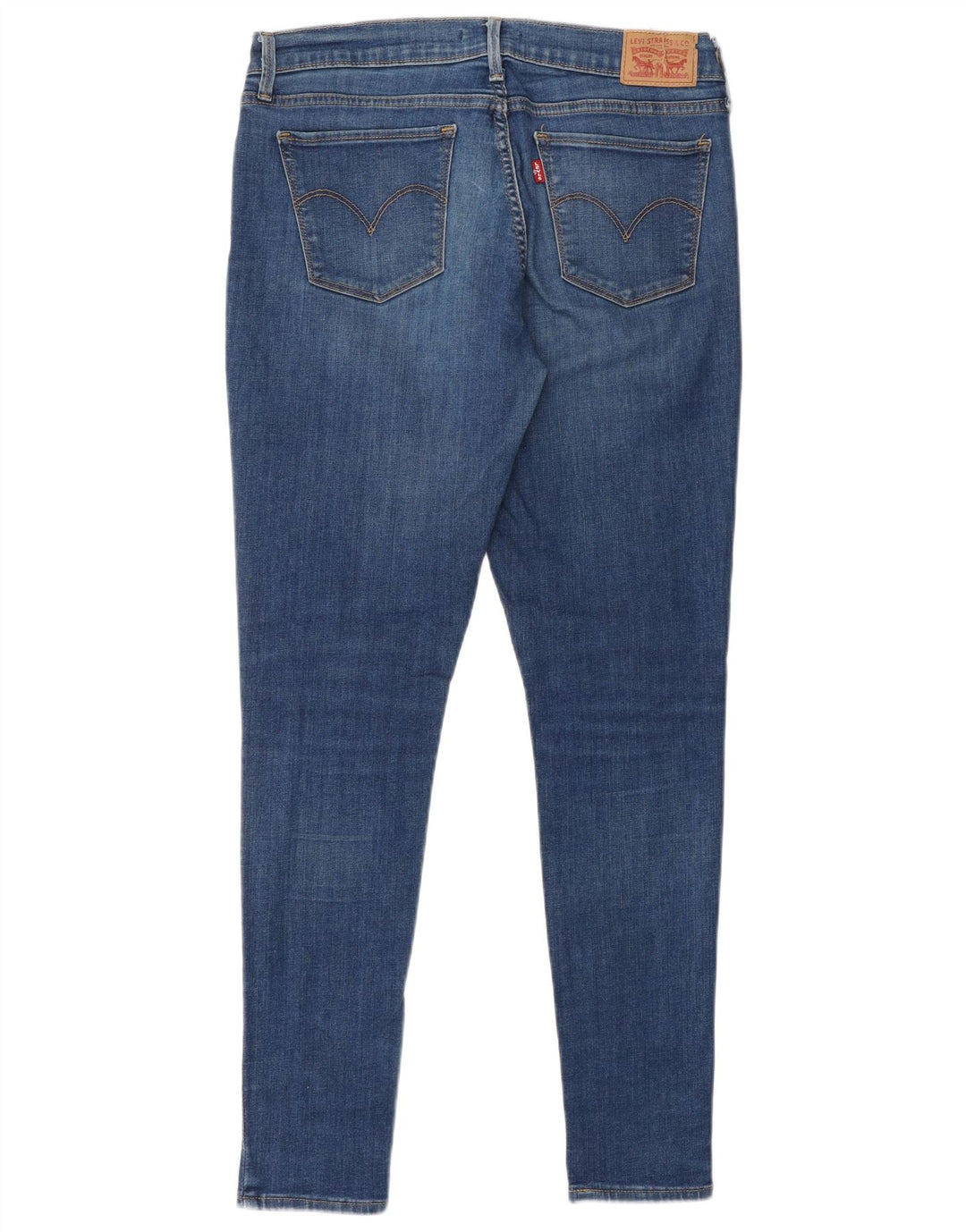 LEVI'S Γυναικείο 710 Super Skinny Jeans W31 L30 Μπλε βαμβακερό