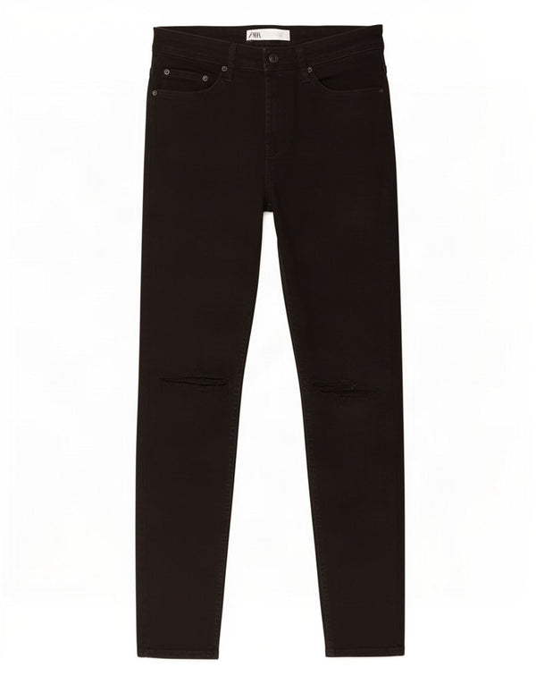Ανδρικό Skinny Jeans Zara EU 42 Large W32 L28 Μαύρο βαμβακερό