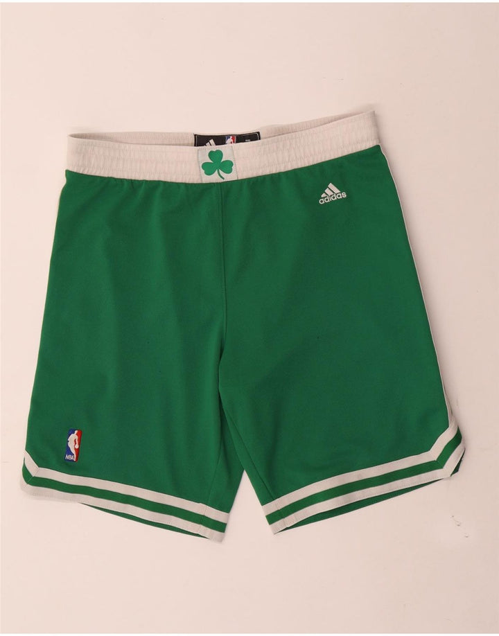 Ανδρικά σορτς Adidas Boston Celtics από μικρό πράσινο πολυεστέρα