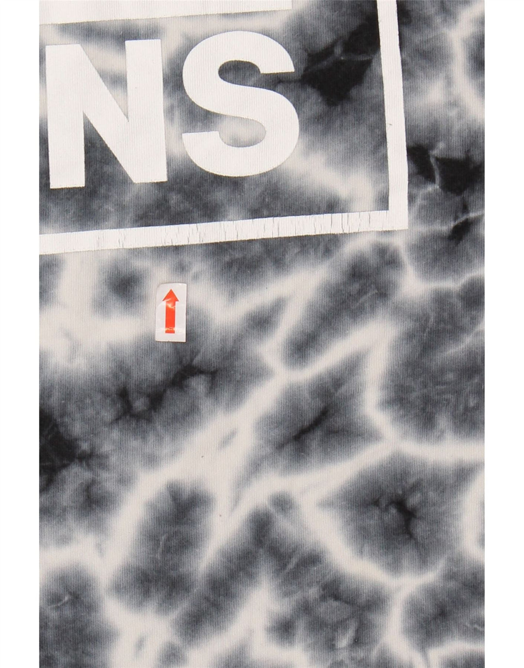 Γυναικείο γραφικό μπλουζάκι VANS Top UK 10 Small Navy Blue Tie Βαμβακερή βαφή