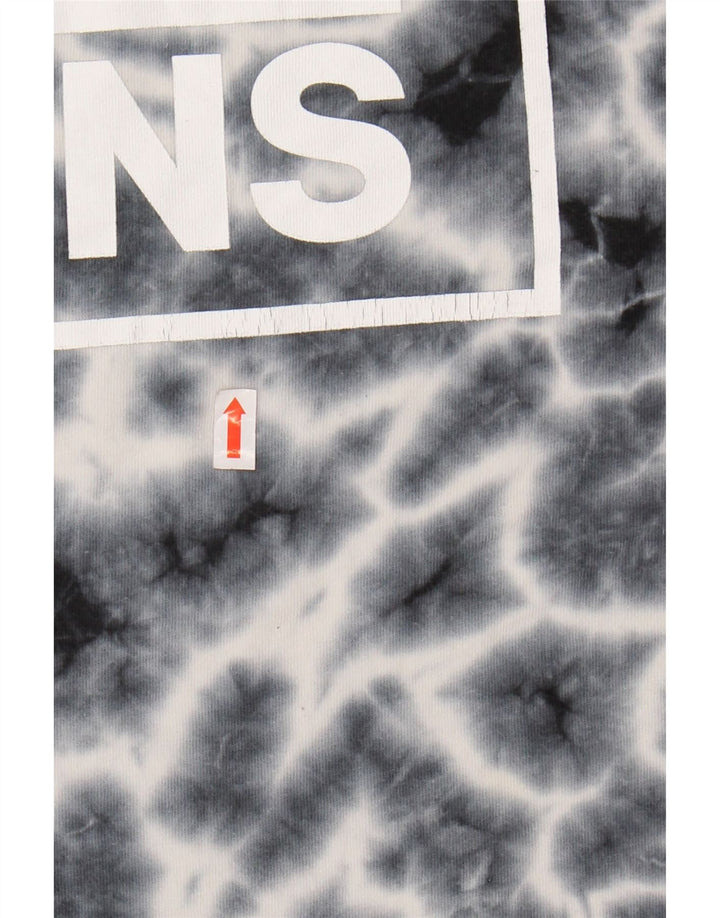 Γυναικείο γραφικό μπλουζάκι VANS Top UK 10 Small Navy Blue Tie Βαμβακερή βαφή