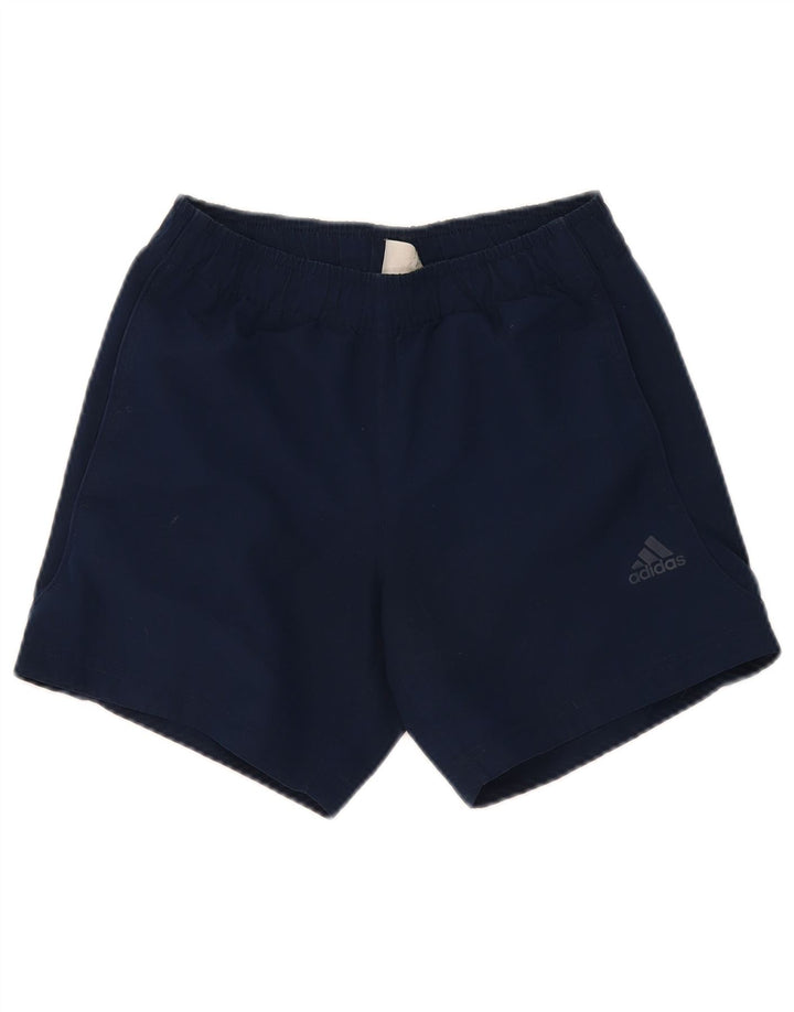 Ανδρικό αθλητικό σορτς Adidas Climalite XS Navy Blue Polyester