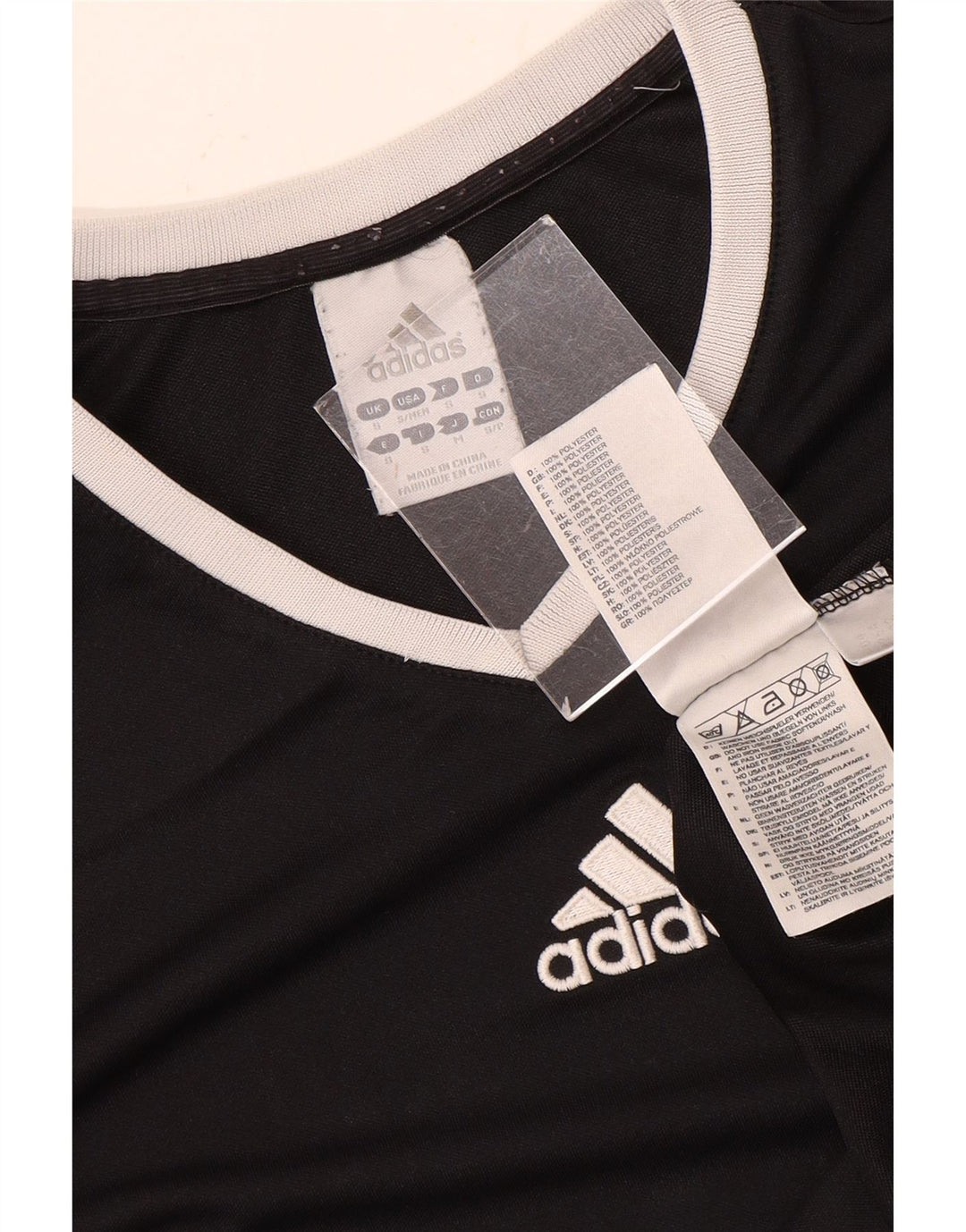Adidas Ανδρικό T-Shirt Climalite Top Small Black Polyester