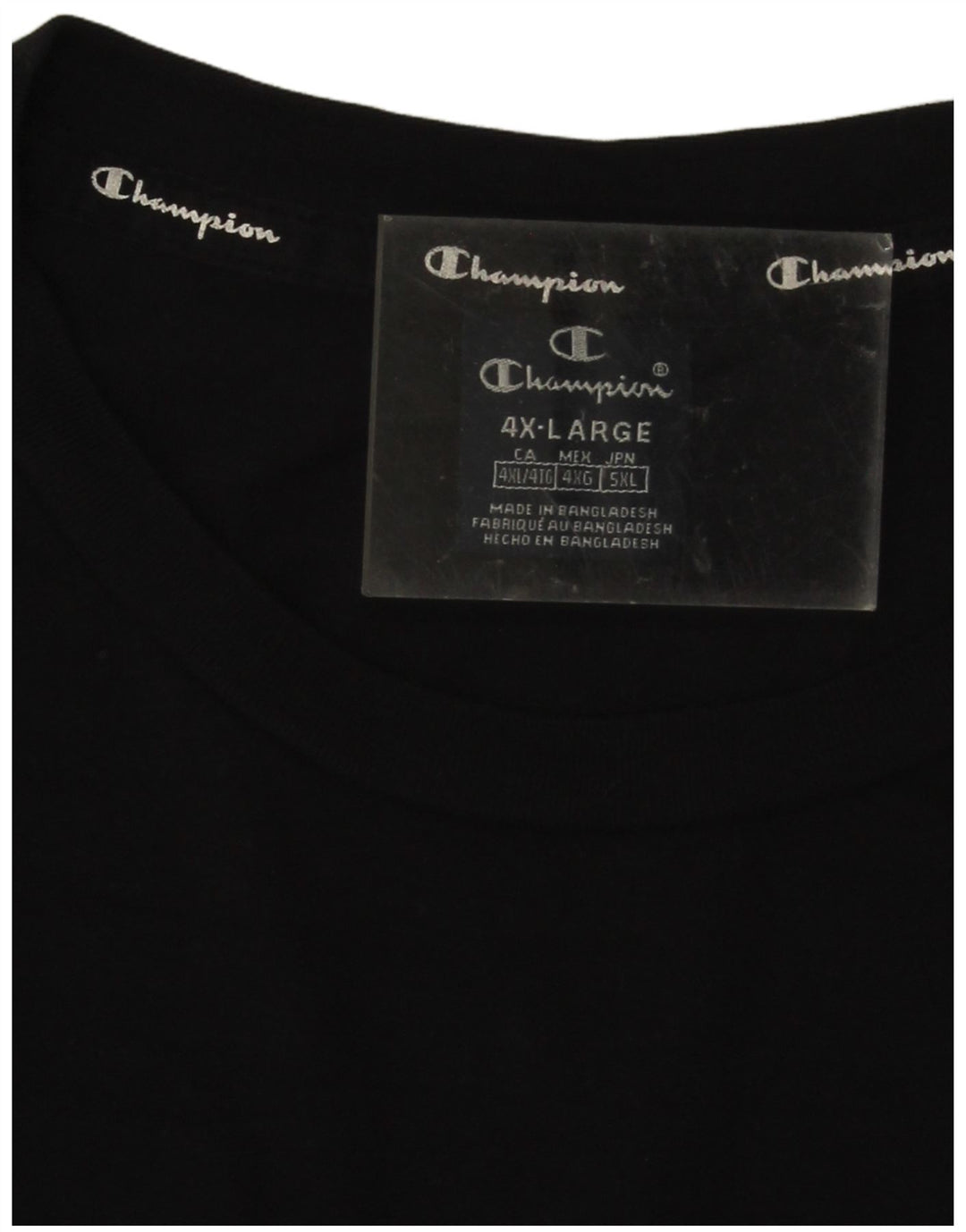 Ανδρικό T-Shirt Champion Top 4XL Navy Blue