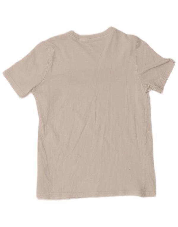 Puma Boys Graphic T-Shirt Top 15-16 ετών Λευκό βαμβακερό