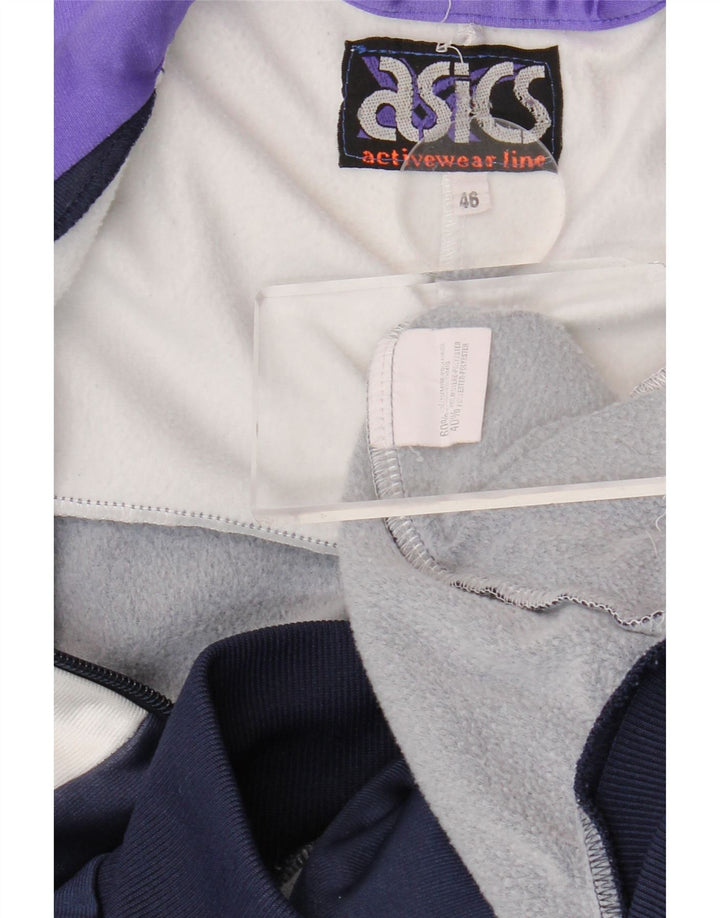 Ανδρική φόρμα γυμναστικής γραφικής Asics Top Jacket IT 46 Small Navy Blue Colourblock