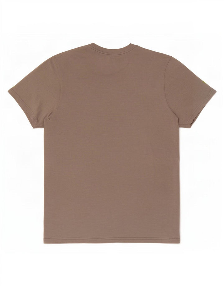 Ανδρικό γραφικό T-Shirt Adidas Top Large Brown Πολυεστέρας
