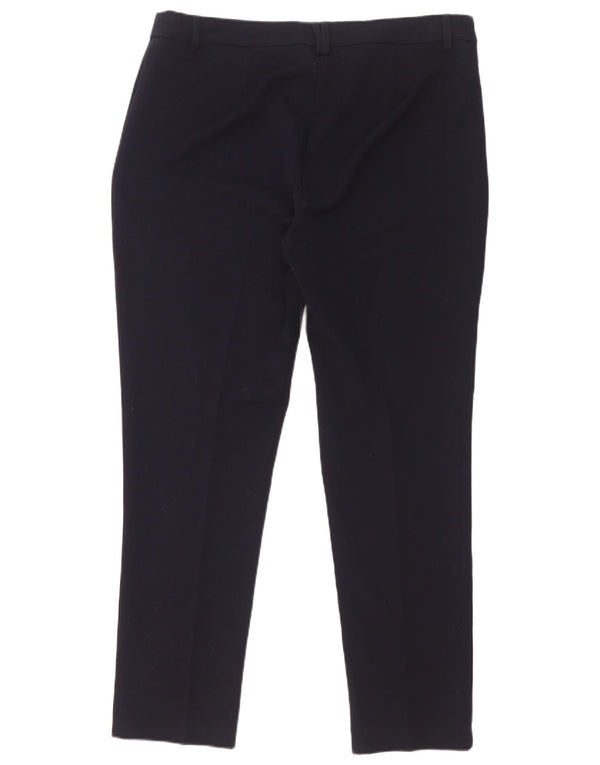 Marks & Spencer Γυναικεία Ψηλόμεση Παντελόνι UK 16 Large W34 L29 Navy Bl