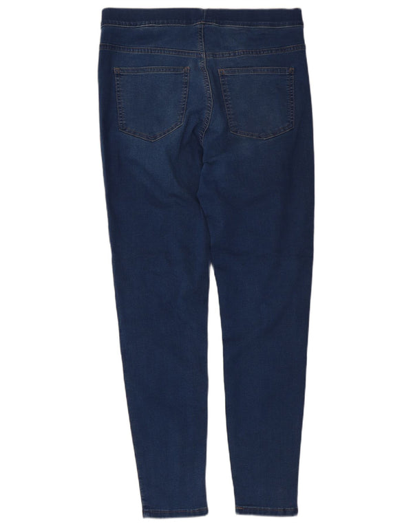 Marks & Spencer Γυναικεία Jegging Τζιν UK 12 Medium W30 L27 Navy Blue Cotton