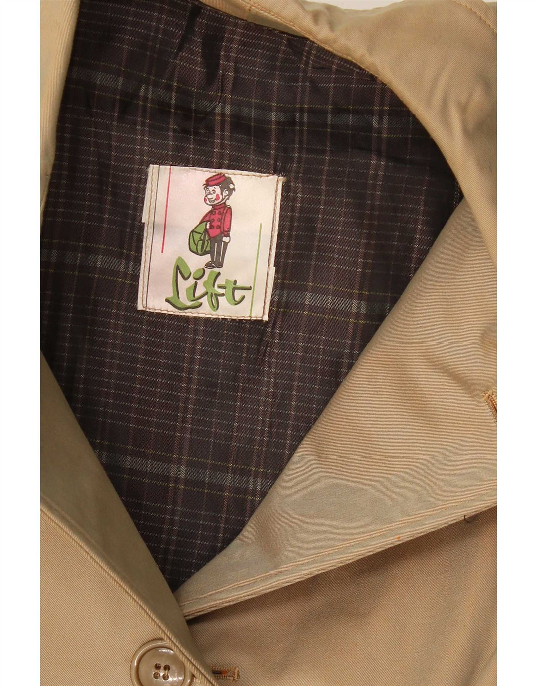 Vintage γυναικεία καμπαρντίνα UK 12 Medium Beige