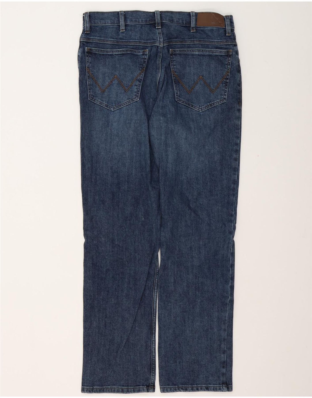Ανδρικό τζιν Wrangler ίσιο W34 L32 Μπλε βαμβακερό