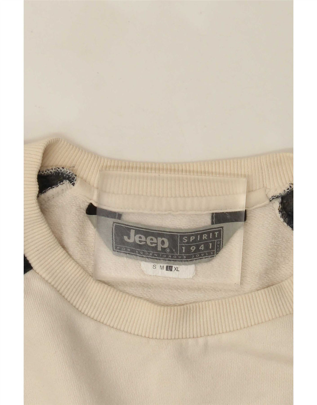Ανδρικό φούτερ Jeep Jumper Large White Fair Isle