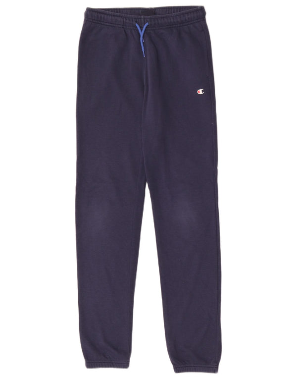Παντελόνι αθλητικής φόρμας Champion Boys Joggers 11-12 ετών Μεγάλο Navy Blue βαμβακερό