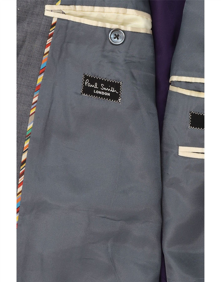 Paul Smith Ανδρικό σακάκι με 1 κουμπί UK 38 Medium Grey