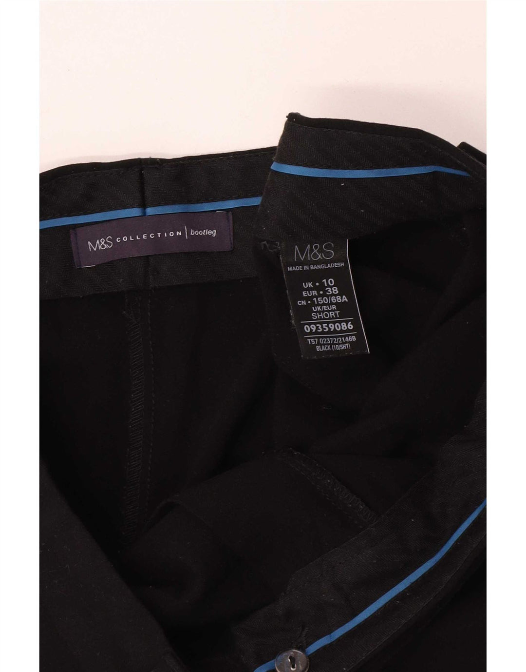 Marks & Spencer Γυναικεία μποτάκια παντελόνια UK 10 Small W30 L28 Black